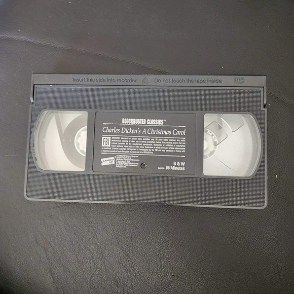 Charles Dickens A Christmas Carol VHS Movie *see description* - Picture 4 of 4
